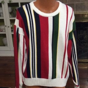 Varsity by Saville Row Striped Sweater